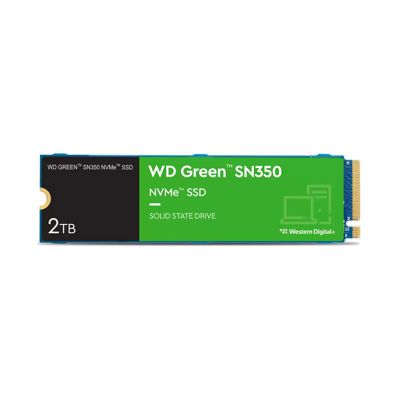 WD 2TB Green SN350 WDS200T3G0C M.2 2280 PCIe Gen3 x4 SSD