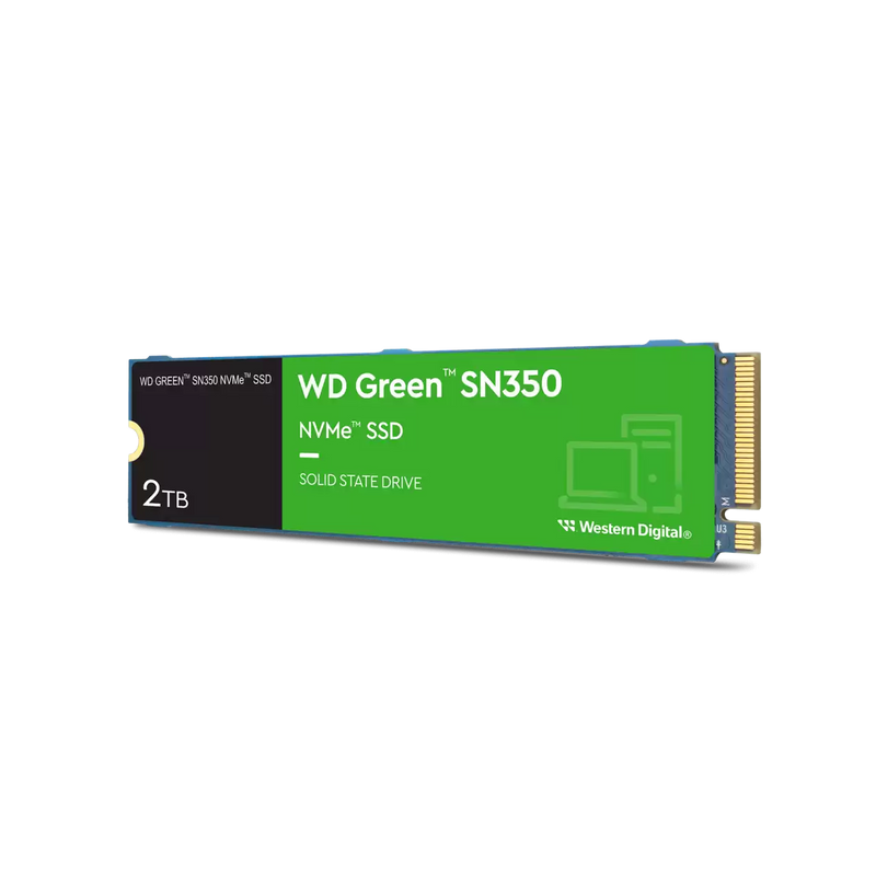 WD 2TB Green SN350 WDS200T3G0C M.2 2280 PCIe Gen3 x4 SSD