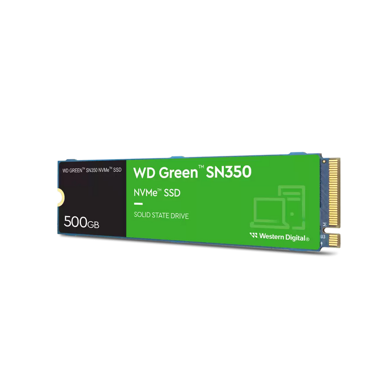 WD 500GB Green SN350 WDS500G2G0C M.2 2280 PCIe Gen3 x4 SSD