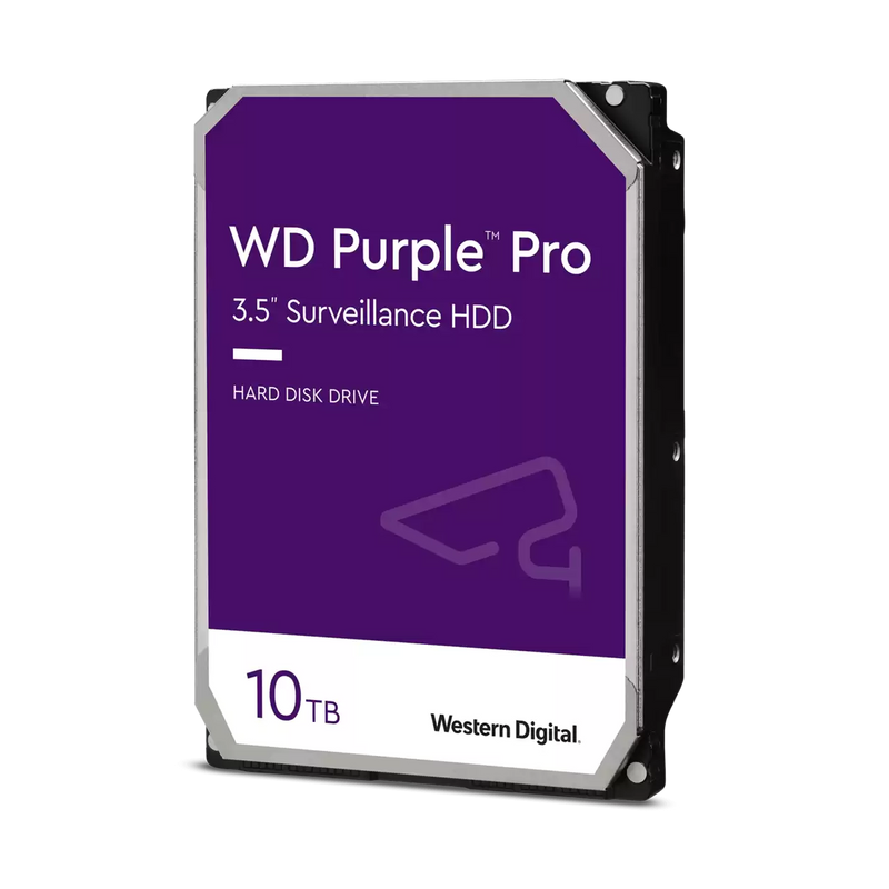 WD 10TB Purple Pro WD101EJRP AI Surveillance 3.5" SATA 7200rpm 256MB Cache HDD
