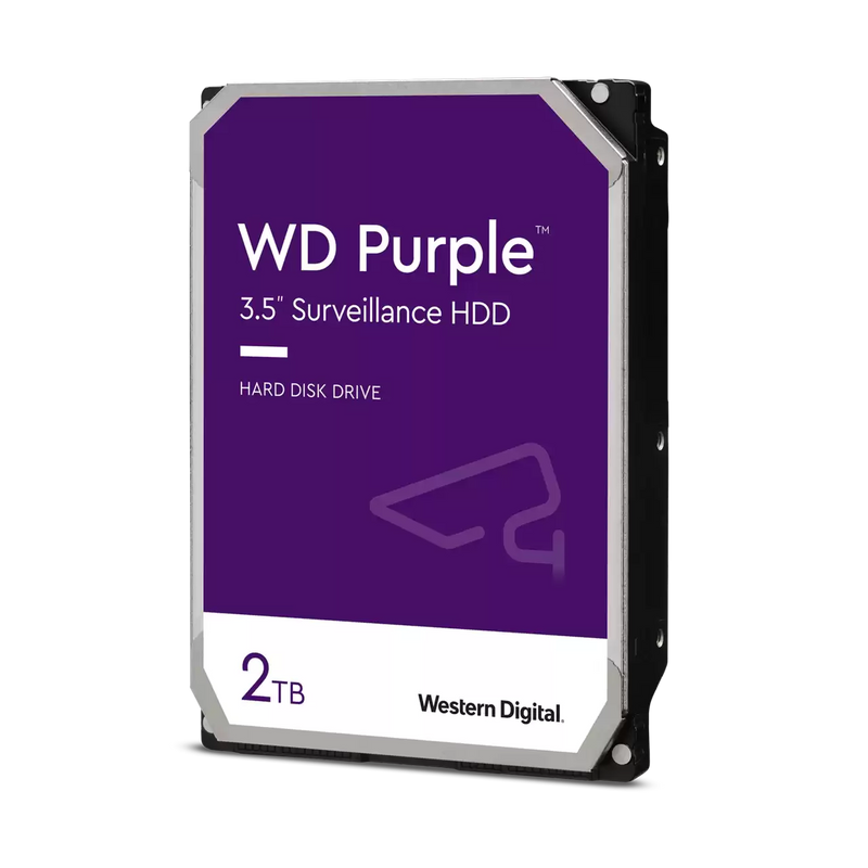 WD 2TB Purple WD23PURZ Surveillance 3.5" SATA 5400rpm 64MB Cache HDD