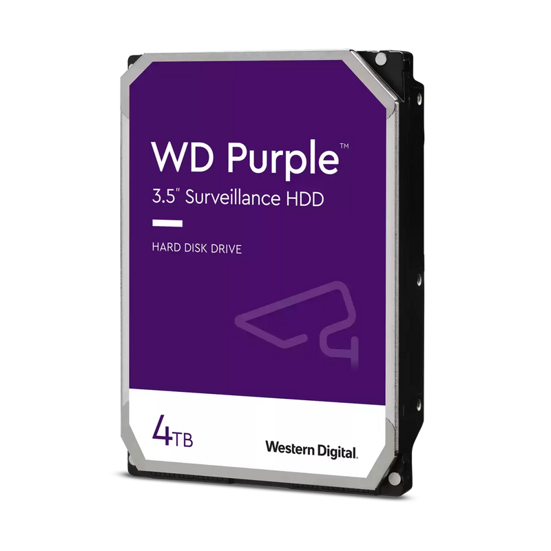 WD 4TB Purple WD43PURZ Surveillance 3.5" SATA 5400rpm 256MB Cache HDD