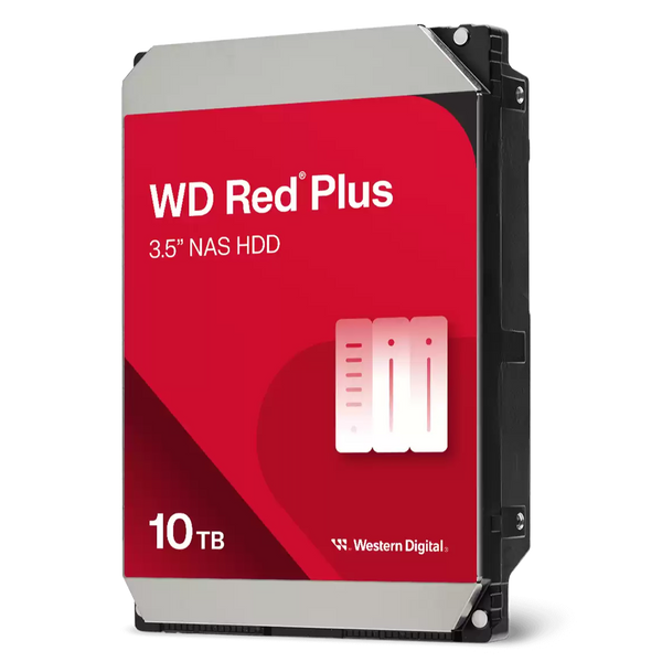 WD 10TB Red Plus WD100EFGX NAS 3.5" SATA 7200rpm 512MB Cache HDD