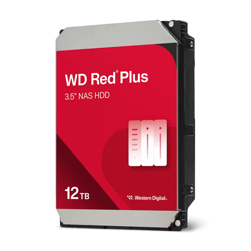 WD 12TB Red Plus WD120EFGX NAS 3.5" SATA 7200rpm 512MB Cache HDD