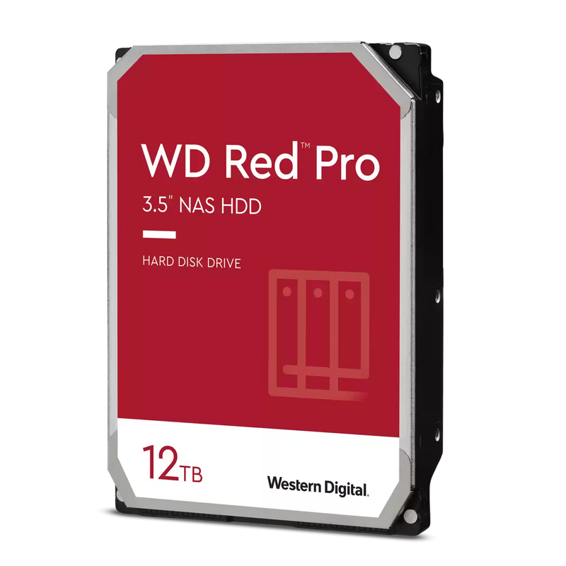 WD 12TB Red Pro WD121KFBX NAS 3.5" SATA 7200rpm 256MB Cache HDD