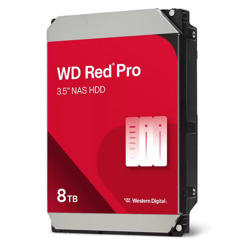 WD 8TB Red Pro WD8005FFBX NAS 3.5" SATA 7200rpm 256MB Cache HDD