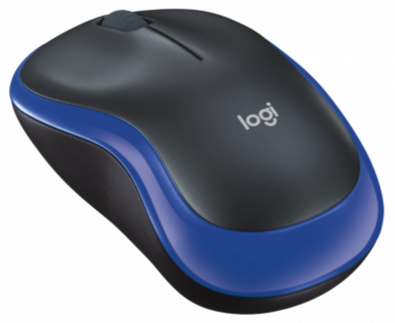 Logitech M185 無線滑鼠 - Blue 藍色 910-002500 原裝行貨