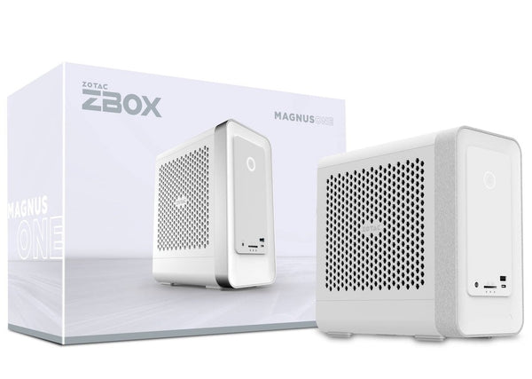 ZOTAC MAGNUS ONE ERP74070SW-W4B White Gaming mini Barebone mini computer (i7-14700/RTX4070 Super/16GB/1TB SSD/Windows 11 Home) ZBOX-ERP74070SW-W4B