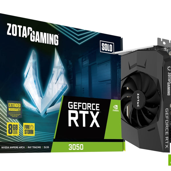 ZOTAC GAMING GeForce RTX 3050 ECO SOLO 8GB GDDR6 ZT-A30500R-10L