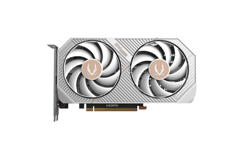Zotac rtx 5060 8gb twin edge oc | gddr7 | bela grafična kartica 1 Zotac geforce rtx 5060 twin edge oc white 8gb gddr7 zt-b50600q-10m komponentko